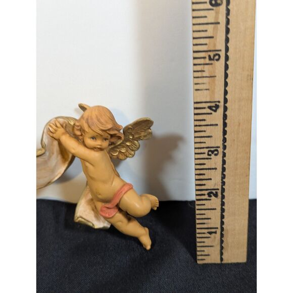 1988 Roman Fontanini Depose Italy Nativity Cherubs with...